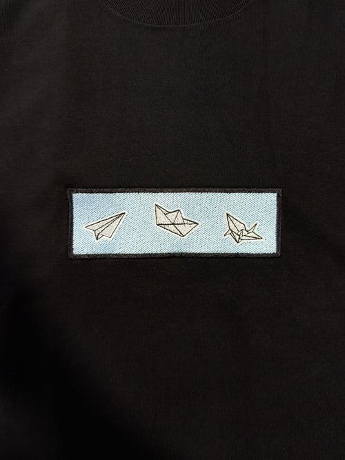 Avión, Barco y Grulla de Papel